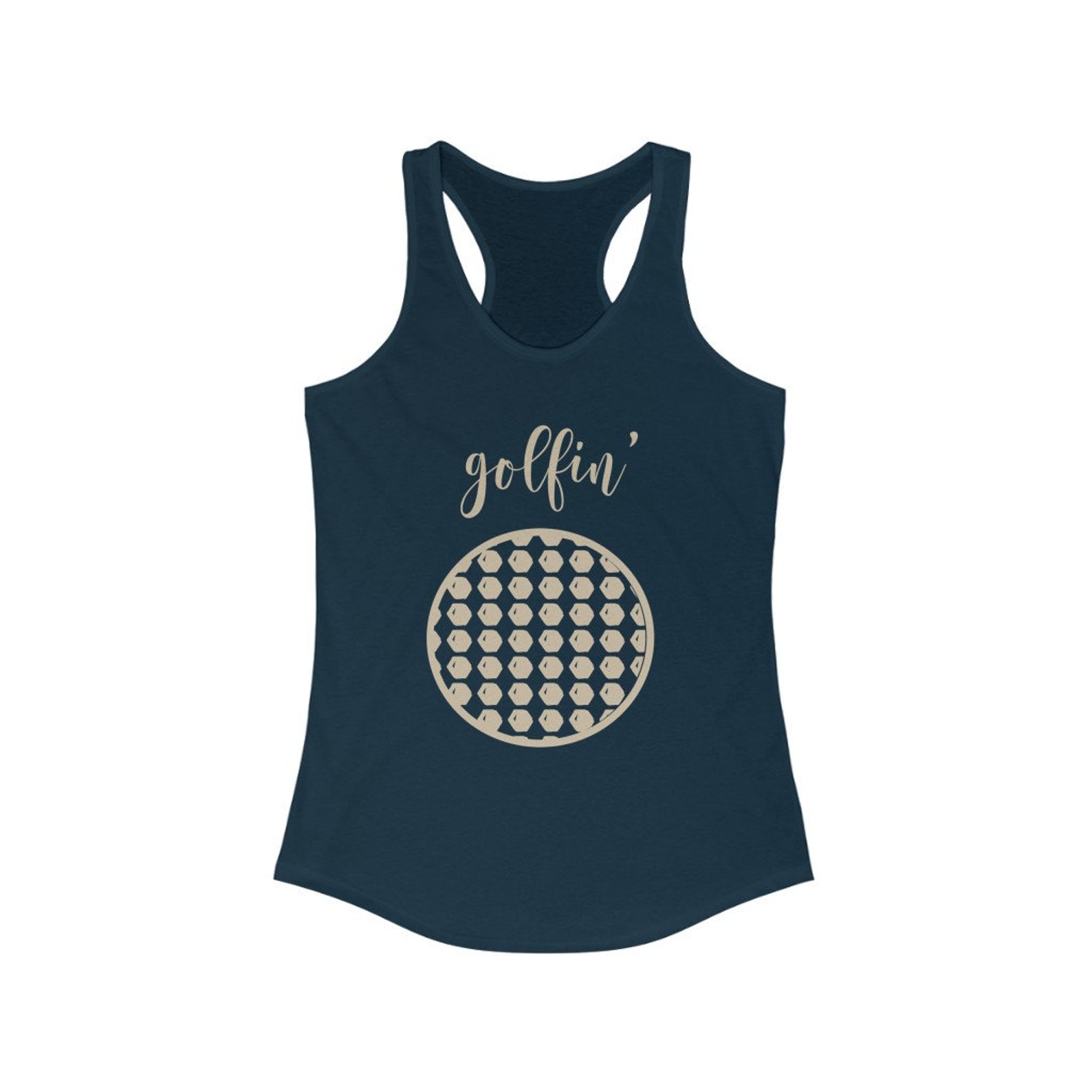 Golfin Golf Ball Tank Golfing Tank Top Women's Tank Etsy