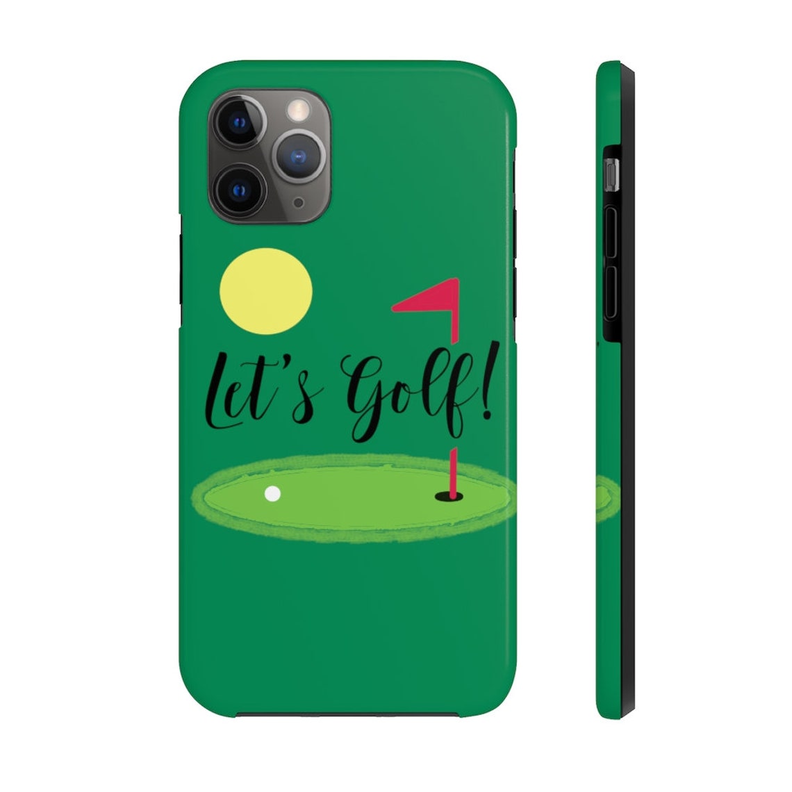 Let's Golf Phone Case Golf Iphone Case Golf Phone Case Etsy