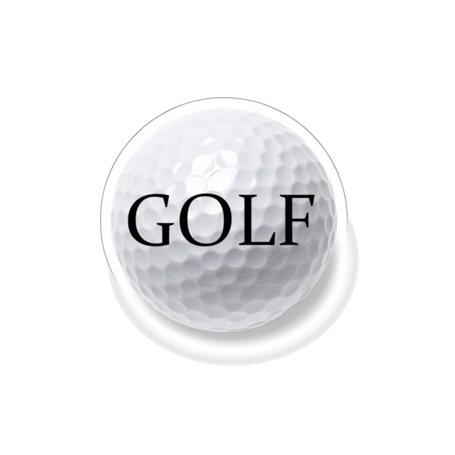 Golf Sticker Golf Ball Sticker Gift for Golfer Laptop Etsy