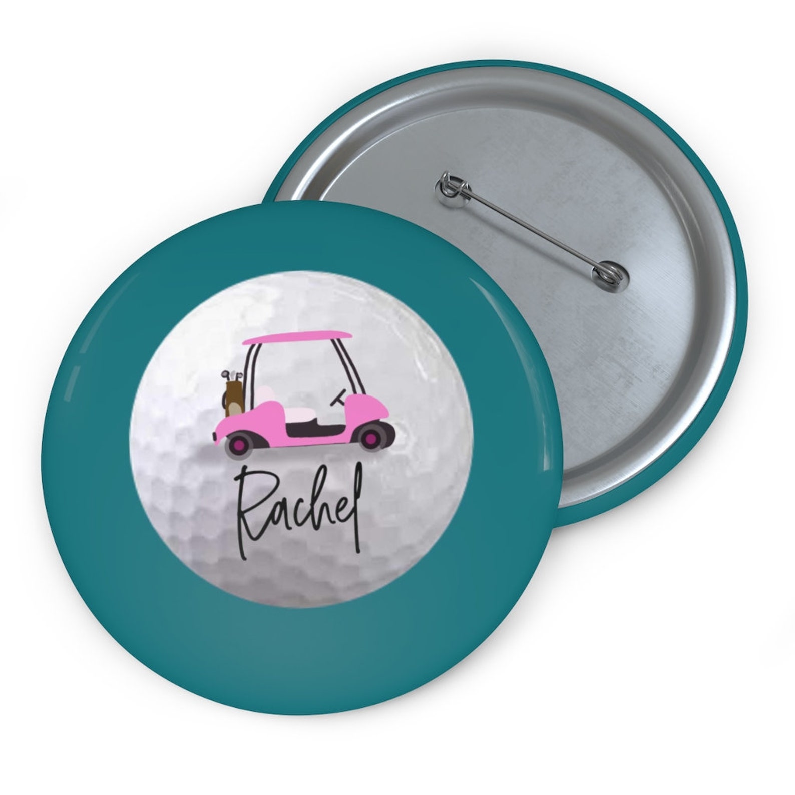 Personalized Golf Buttons Golf Button Golf Button Golf Pin Etsy