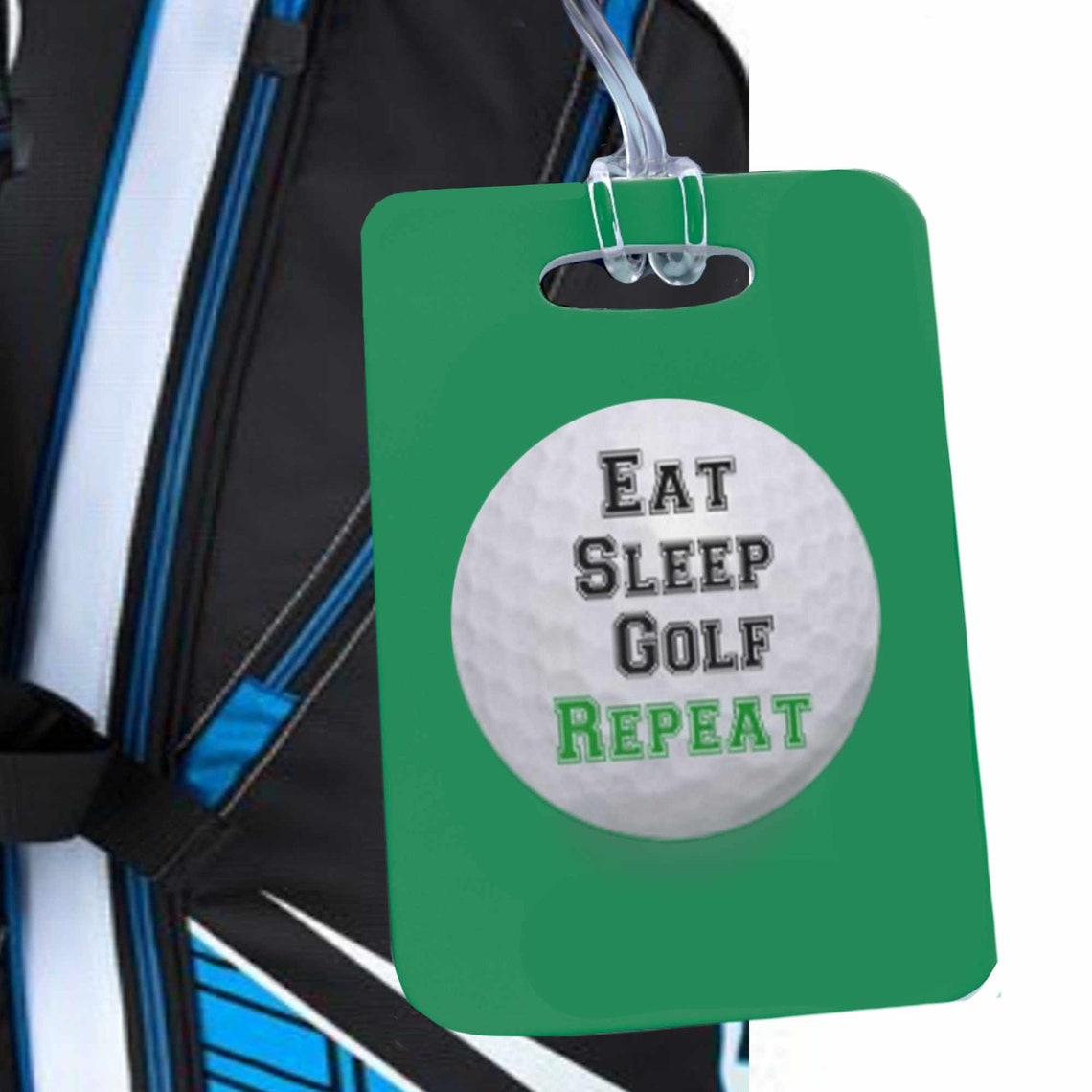 Golf Bag Tag Golf Luggage Tag Golf Gift Golf Gift Idea Etsy
