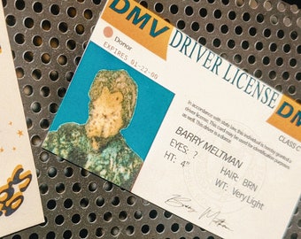 Action League Now! Meltman Driver License • Magnet • 90s • Nostalgia • Millennial • Nickelodeon • Nicktoons • Kablam!