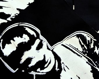 Jonathan Bree Smokes Fabric Patch • Screen Print