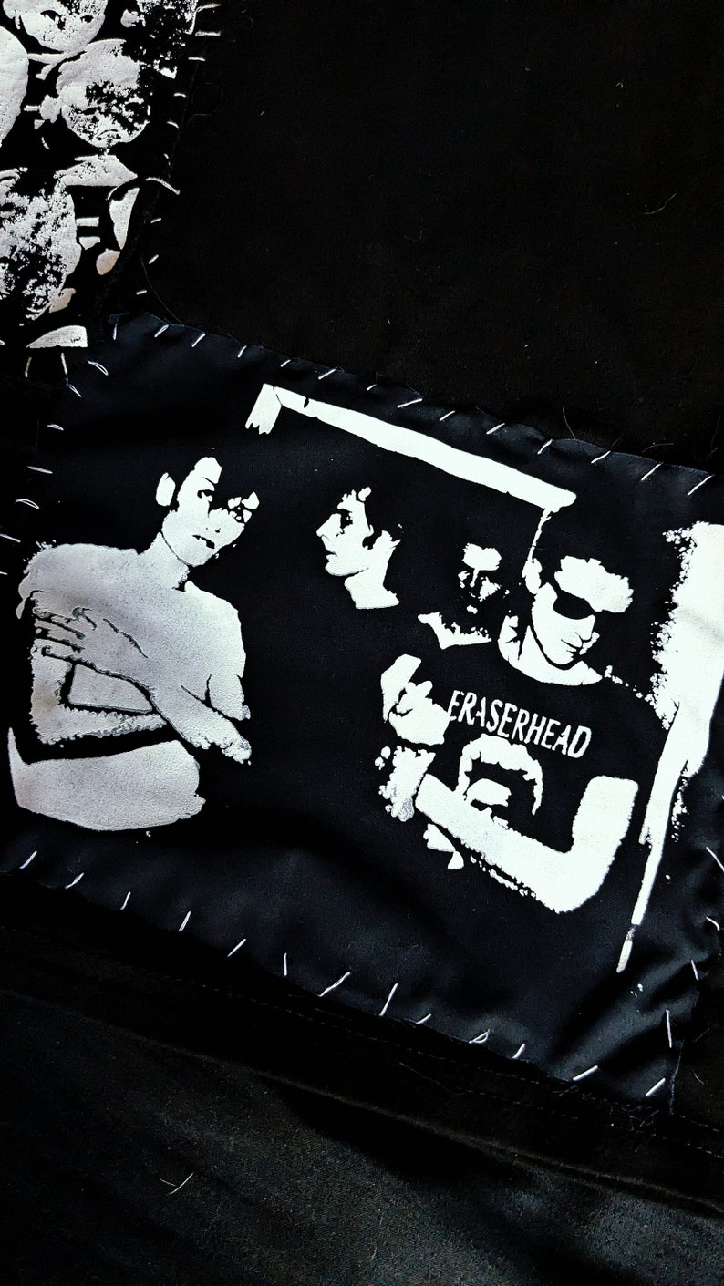 Bauhaus She's in Patches Patch • Goth • Post Punk • Screen Print - Etsy