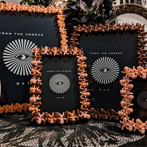 Moldura personalizada para bebês • Moldura punk • Moldura alternativa • Weirdcore • Presentes exclusivos para chá de bebê • Presentes exclusivos • Estética Arthoe