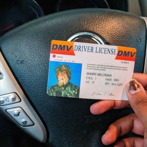 Meltman Driver License • Action League Now • Sticker • 90s • Nostalgia • Millennial • Nickelodeon • Nicktoons • Kablam!