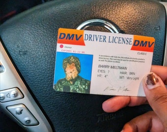 Meltman Driver License • Action League Now • Sticker • 90s • Nostalgia • Millennial • Nickelodeon • Nicktoons • Kablam!