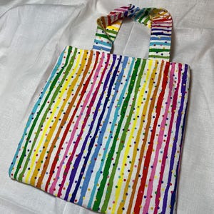 Rainbow Toddler Tote