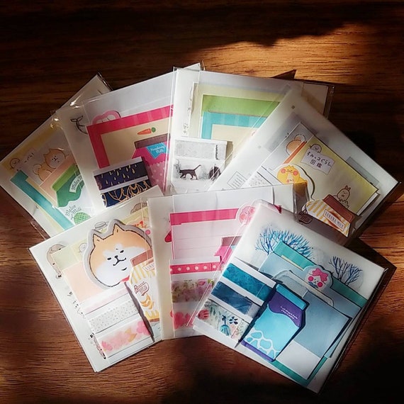 Décoration Aesthetic Stationery Set for Scrapbooking and Etsy