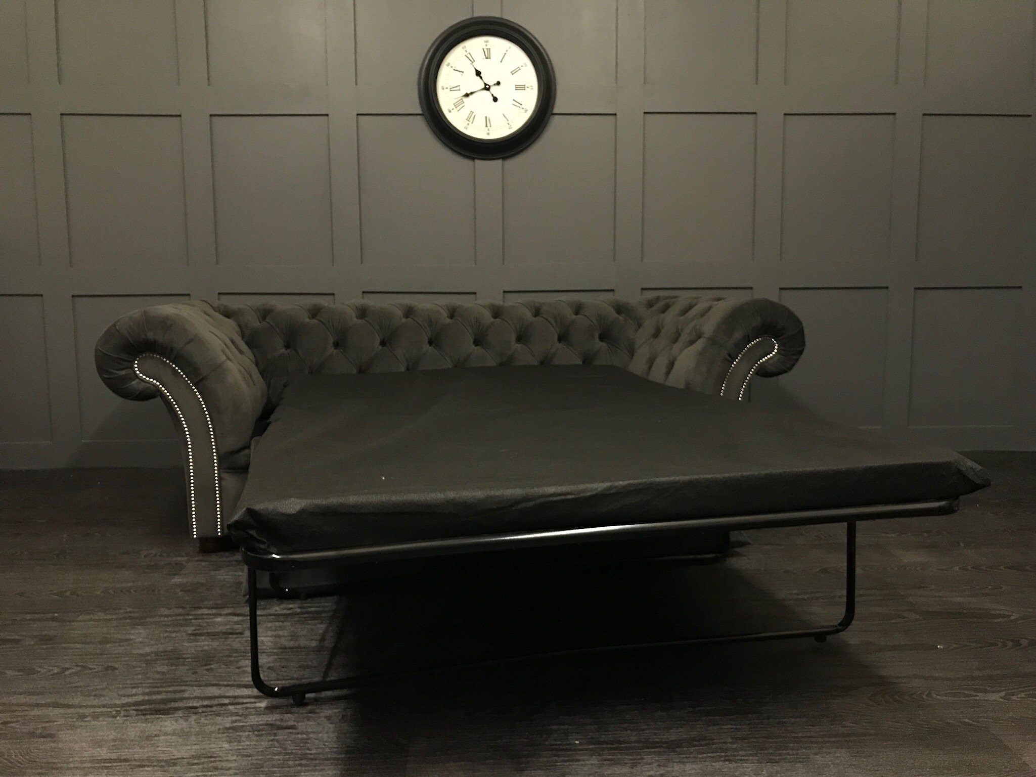 Handmade 2.5 Seat Chesterfield Sofa Bed in Warwick Plush Etsy