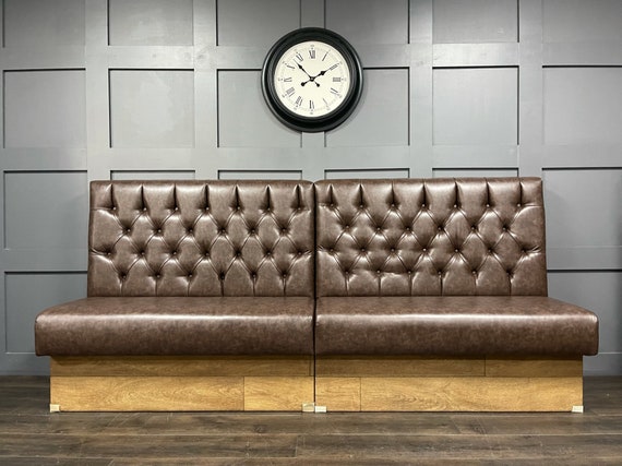 leather restaurant sofa booth restaurant seating