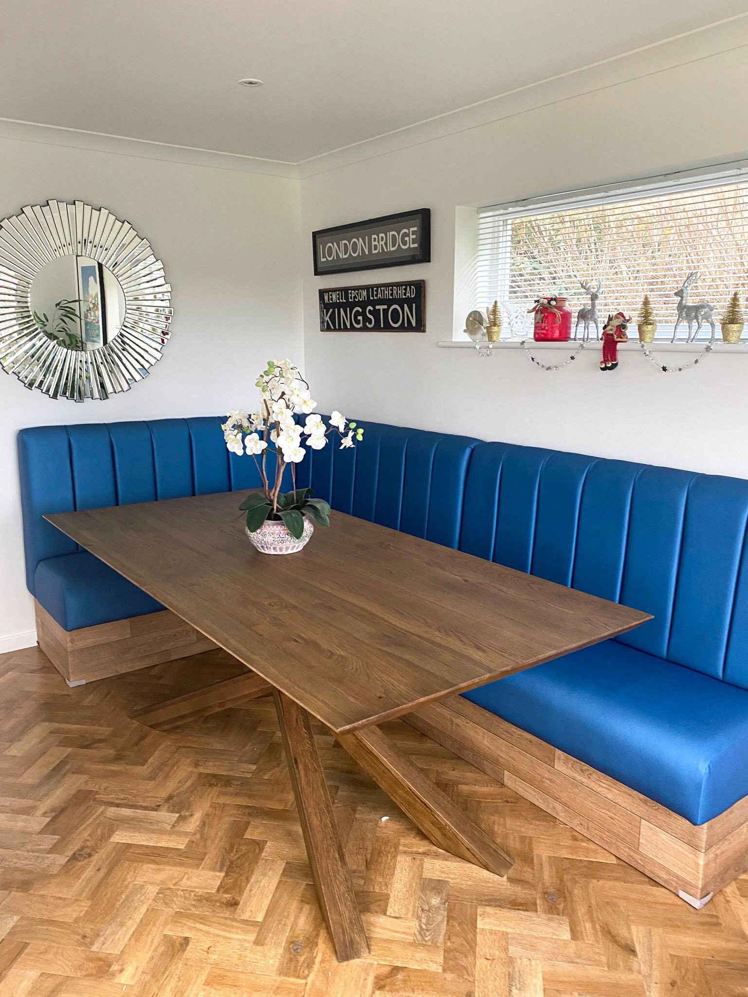 Fluted Kitchen Commercial Dining Booth Bench Seating Available in Any Colour and Size Etsy