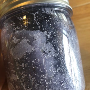 Body scrub, body care, exfoliating,Lavender rosemary, sugar scrub image 3