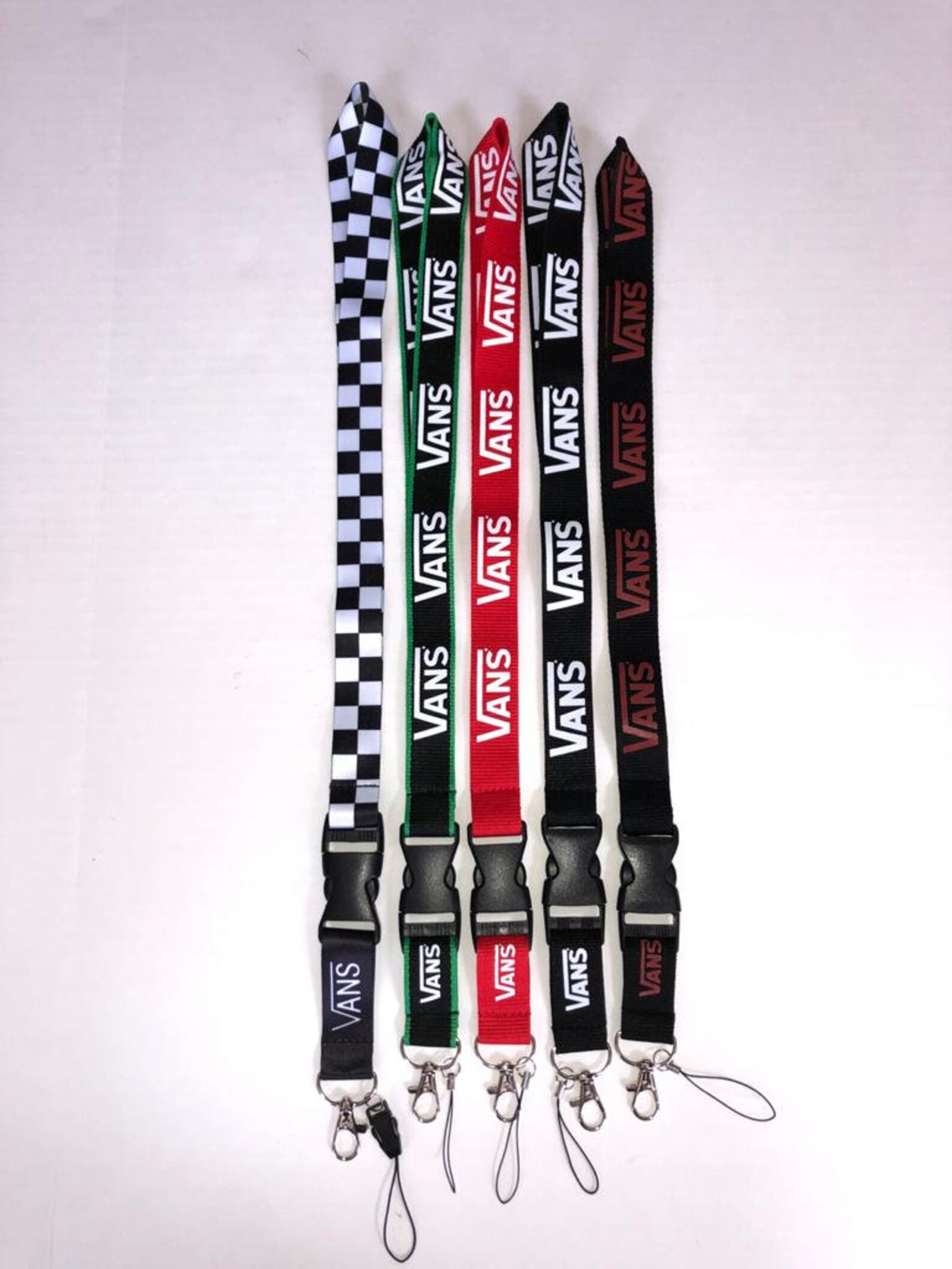 Vans Lanyards Detachable Keychain ID Phone Holder Neck Strap Etsy