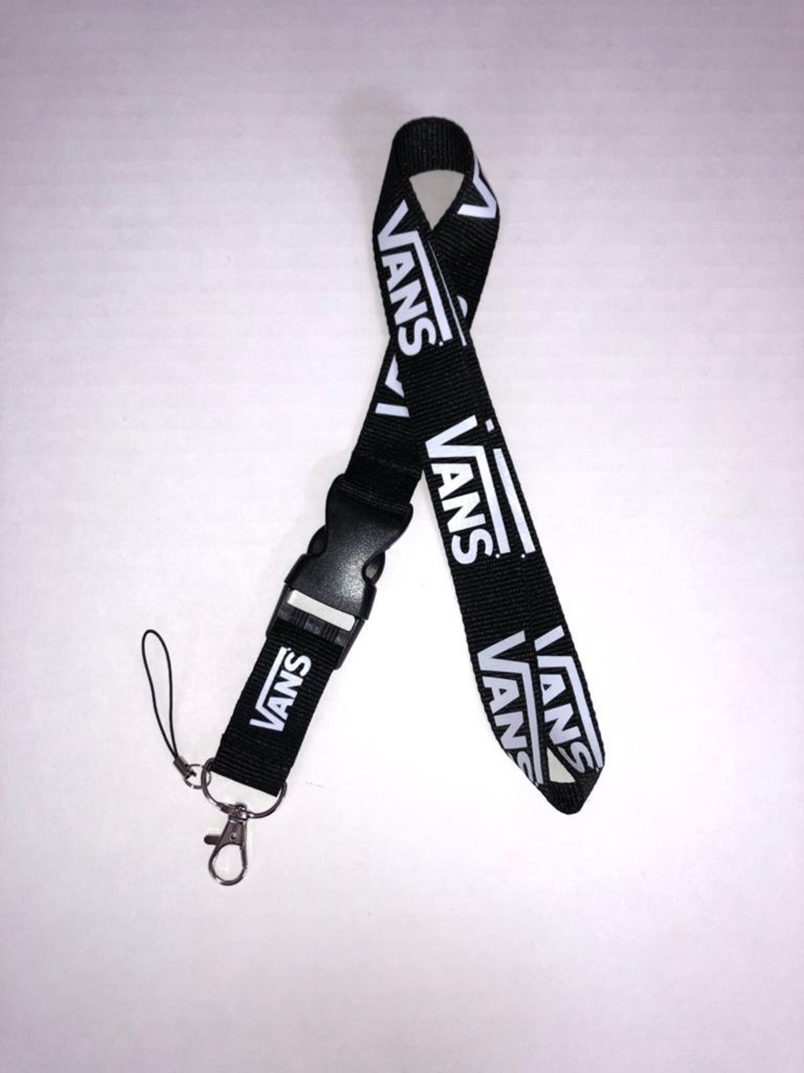 Vans Lanyards Detachable Keychain ID Phone Holder Neck Strap Etsy
