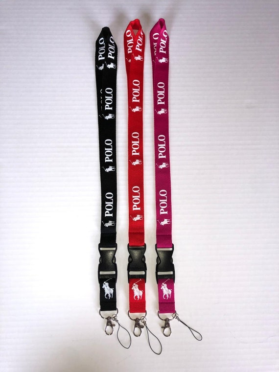 Polo Lanyards Detachable Keychain ID Phone Holder Neck Strap Etsy