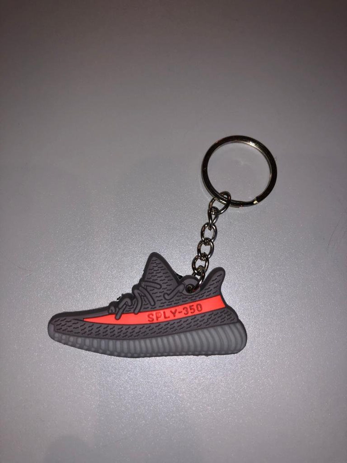 400 HypeBeast Yeezy SPLY 350 Keychain Key ring Silicone Shoe Etsy