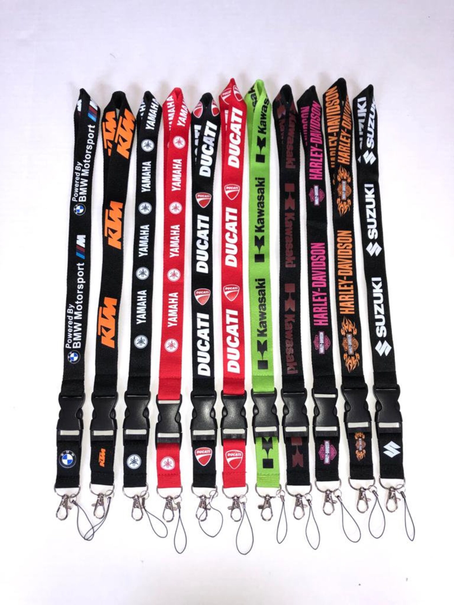 Motorcycle Lanyards Multiple Colors Keychain Quick release Etsy