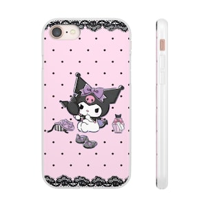 Kuro Kawaii Phone Case, Iphone Case, Samsung Case, Different Models. Kawaii Iphone Anime Case, Kawaii Samsung Mobile Case