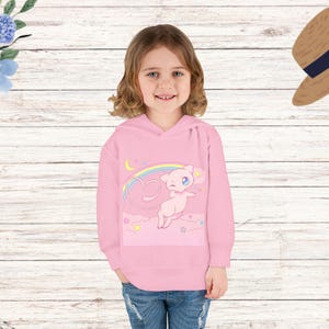 Mew Poke Toddler Pullover Fleece Hoodie (UNISEX). Mew Gift, Mew Sweater for Kids, Mew Mew Shirt