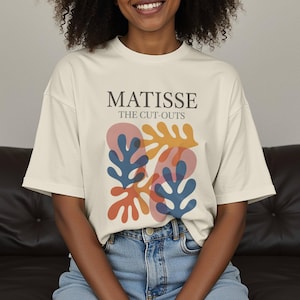 Matisse Inspired Tshirt (UNISEX), Henri Matisse Shirt, Post Impressionist Shirt, Famous Artwork Tee, Matisse Leaves Graphic Tee