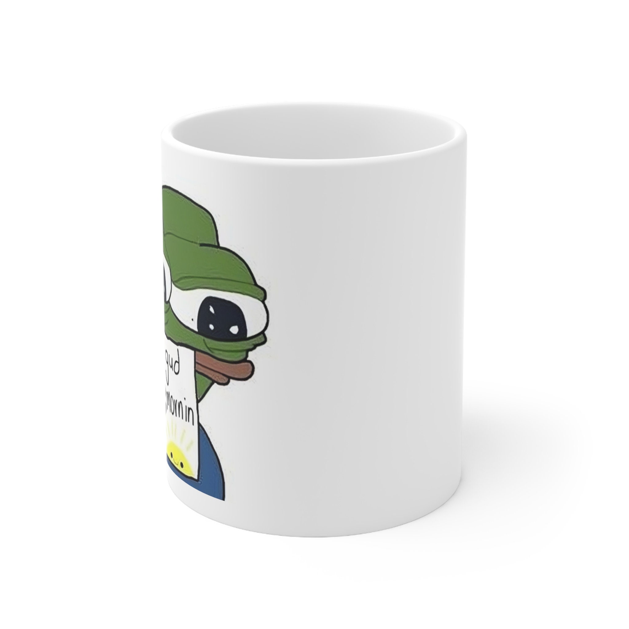Pepe Peepo the Frog 11oz Mug, Birthday Gift, Peppe Fanart - Etsy
