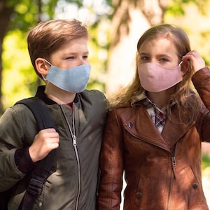 CHILDREN&#39;S FACE MASK | Children&#39;s mouthguard | Mouth and nose protection | MAKESHIFT MASK | Everyday mask | Mouthguard Eco-Fabrics