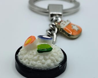 Breloque Sushi Maneki Neko