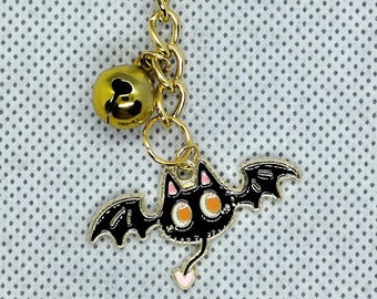 Charm sorcière d'Halloween chauve-souris effrayante
