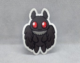 Vinyle premium Aufkleber mit Cryptid Moth