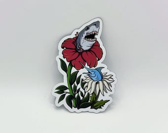 Aimant monstre fleur de requin