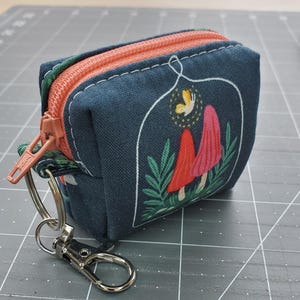 Patrón de costura en PDF para estuche con cremallera Mini Bilby Boxy con videotutorial, 3 tamaños. imagen 6