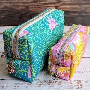 Molde para costura da bolsa Bilby Boxy com bônus Tiny-Cube (com tutorial em vídeo)