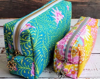 Bilby Boxy Pouch Schnittmuster mit Miniwürfel Bonus (mit Video Anleitung)