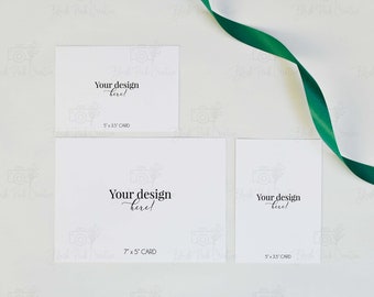 5x5 Card Mockup Etsy