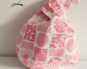 Japanese Knot Bag, Three Colours, Sakura Bag, Made in Japan