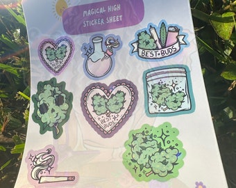 Magical High Sticker Sheet
