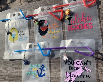 Reusable Drink Pouches