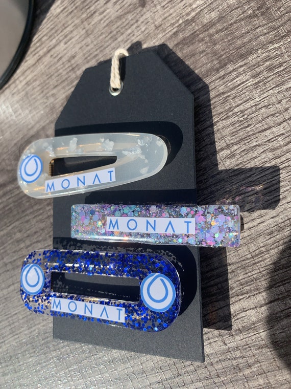 Monat Hair Clips Etsy