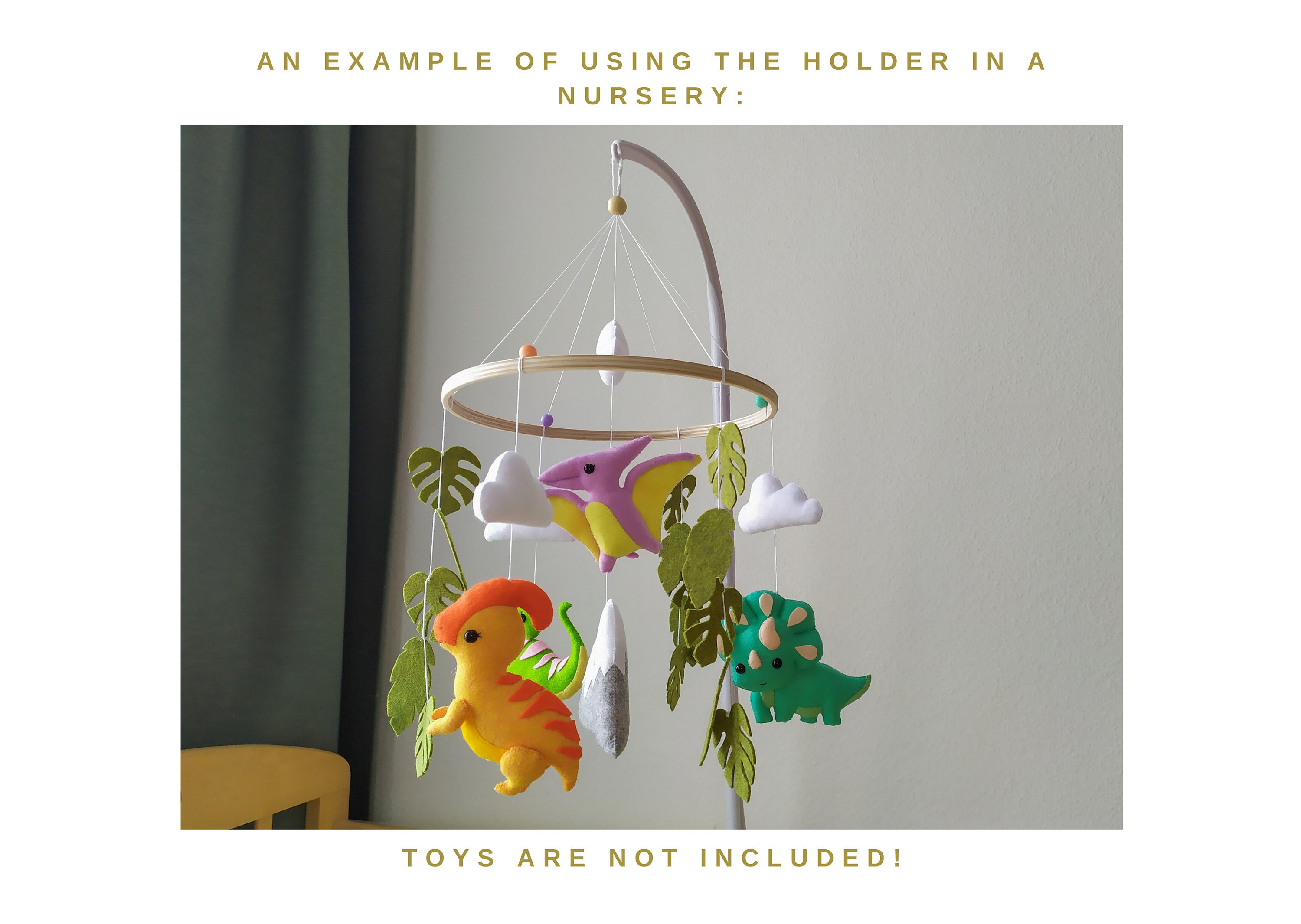 Baby mobile arm attachment crib mobile hanger nursery mobile Etsy