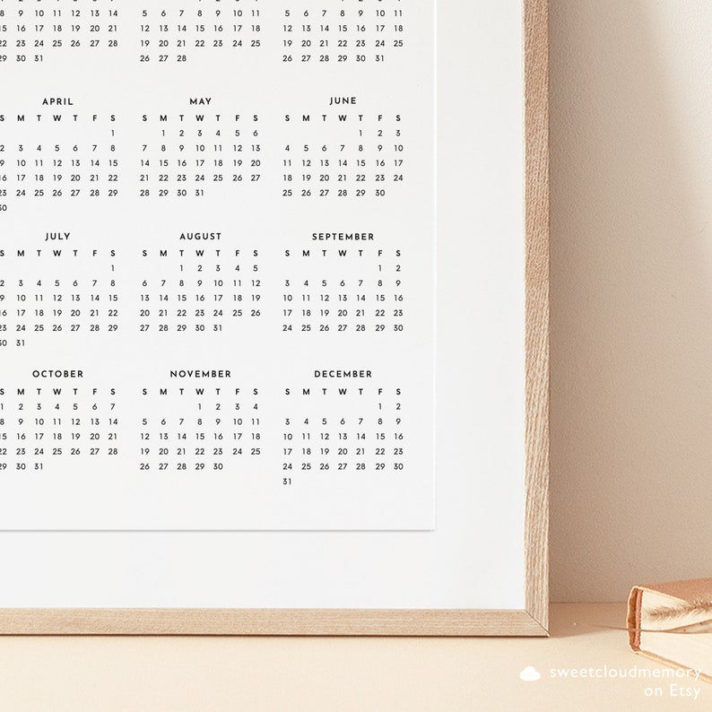 Minimal Calendar 2023 Printable Calendar Template 2023 Year Etsy minimal-calendar-2023-printable-calendar-template-2023-year-etsy