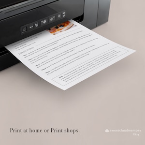 May include: A printable recipe card for making pizza dough. The card features a photo of a pizza with toppings and instructions for making the dough. The text on the card includes the title "DIRECTIONS" and a list of steps for making the dough.