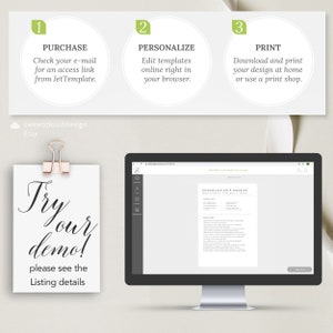 Minimal Recipe Card Template Editable Simple Recipe card Modern Recipe Card Printable Recipe Personalized card 5x7 A5 A4 5.5x8.5 8.5x11 image 7