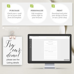 kitchen recipe card template Simple recipe template kitchen shower double sided Recipe Bridal Shower Insert 8.5x11 A4 5X7 3.5X5 4X6 A6 A7 image 9