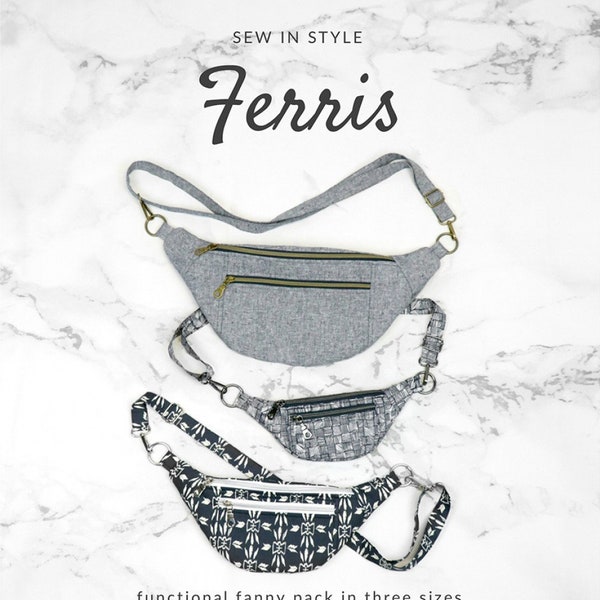 Ferris Waist Pouch - Fannie Pack PATTERN