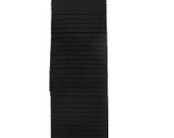 May include: Black ribbed elastic band.