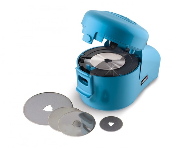 Rotary Blade Sharpener for 28mm & 45mm Blades + 5 x 45mm Blades