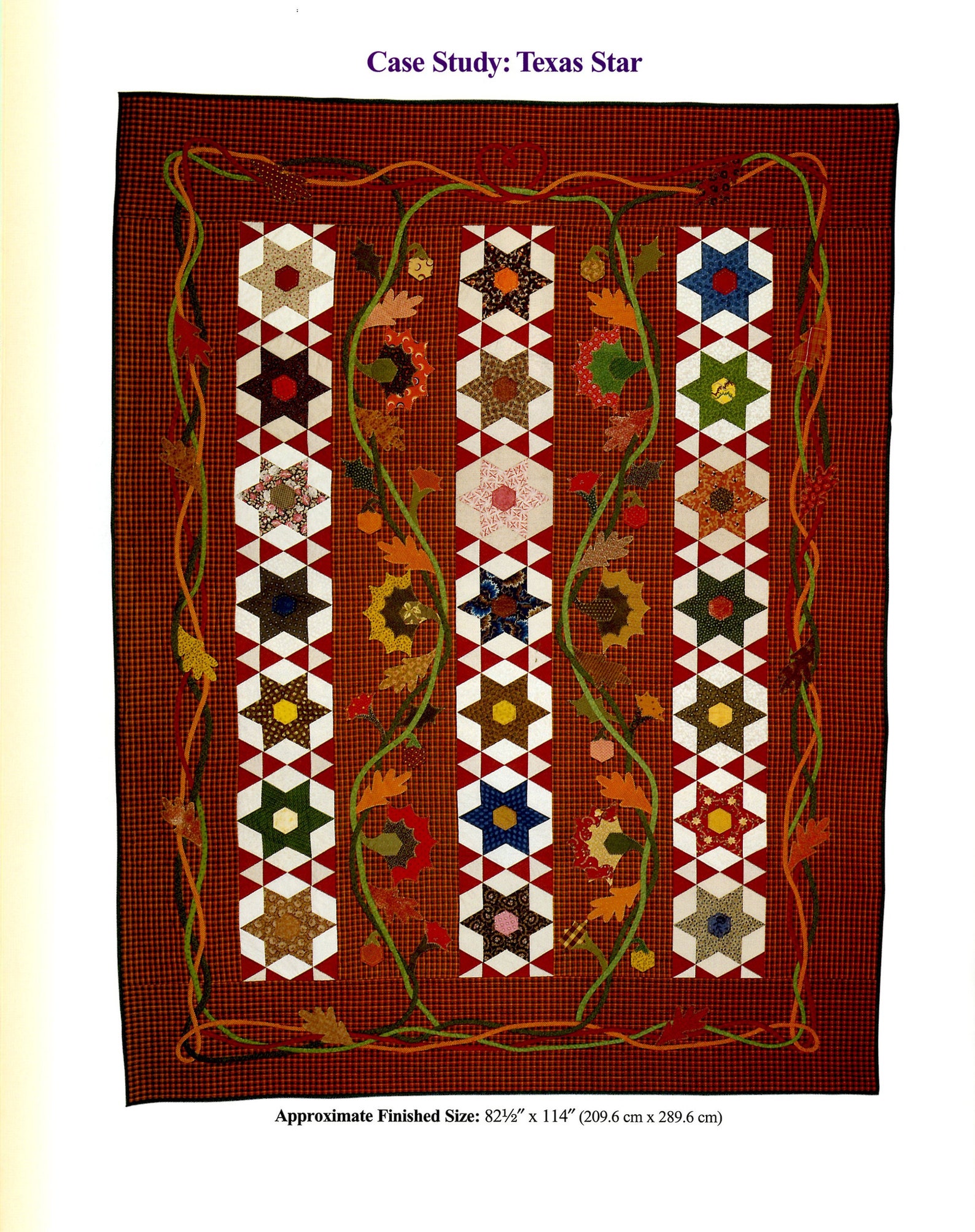 Machine Quilting in Sections Quilting Tips & Techniques Book Etsy