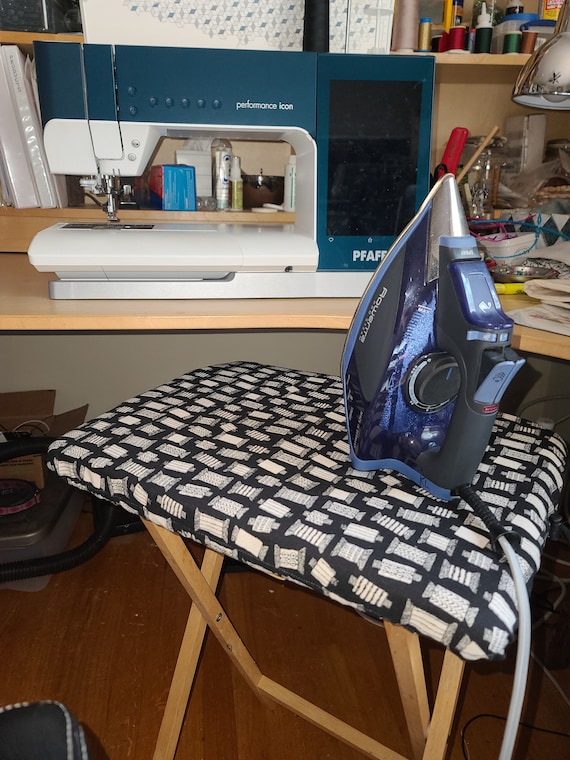 COVER & PAD for TV Tray Table ~ turn your portable table (14.5×19") into a mini ironing board!
