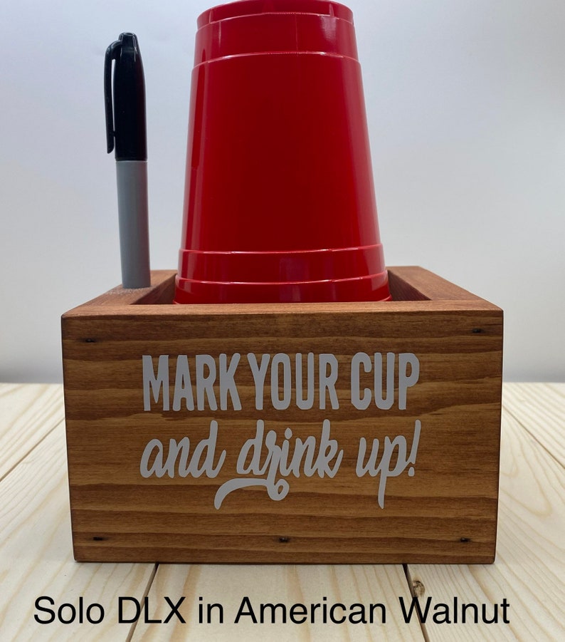 Red Solo Cup Holder Marker Holder Party Decor Mark Your Etsy